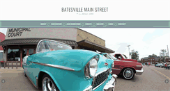 Desktop Screenshot of batesvillemainstreet.com