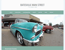 Tablet Screenshot of batesvillemainstreet.com
